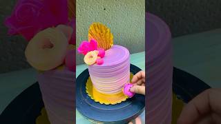 Yummy 🤤 girl theme cake making beautiful 🤩 shortvideo cake [upl. by Yluj]