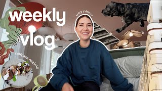 WEEKLY VLOG 💙  powolny weekend🧸 realistyczny self care  książka i różne rozkminy 💭 [upl. by Norling]