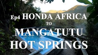 AFRICA TWIN TO MANGATUTU HOT SPRINGS [upl. by Ahsikrats]