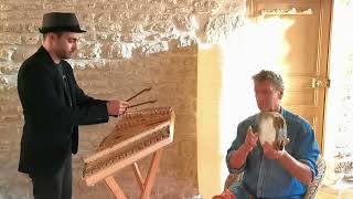 French Medieval dance music on Hammered Dulcimer Estampie by Jehannot de lEscurel [upl. by Lipsey]