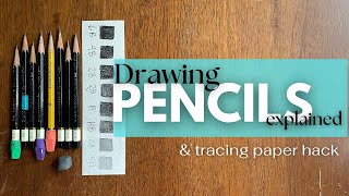 ✏️ Drawing Pencils Explained  a Tracing Hack for Symmetrical Drawings [upl. by Bate579]