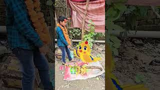 Tony chiriya🐤kela kha rahi hai mammy part 2😂vairal video shorts ytshorts trending vairalvideo [upl. by Tarrsus]