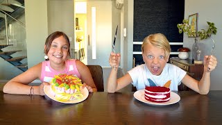 Godis vs Mat CHALLENGE Gummy vs Real Food 5 [upl. by Violante]