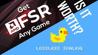 Lossless Scaling  How to use it  Is it worth to use it [upl. by Colfin48]