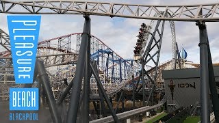 Blackpool Pleasure Beach Vlog February 2019 [upl. by Aleet]