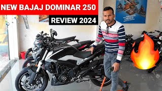 New Bajaj Dominar 250 Detailed Review 2024 🔥  Bajaj Dominar 250 New Model 2024  Bajaj Dominar [upl. by Tannie256]