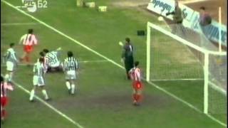 Crvena Zvezda  Partizan 10  polufinale kupa 1994 [upl. by Rekoob]