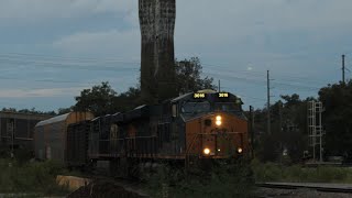 Railfanning Cordele GA October 5th 2024 Part 1 [upl. by Nosreh]