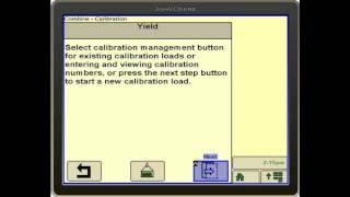 Yield Monitor Calibration  S Series [upl. by Holbrook]