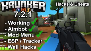 Krunkerio 721 Free Hacks amp Cheats WORKING [upl. by Dolhenty]