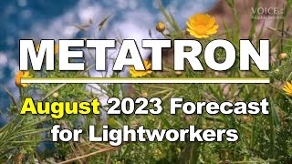 METATRONs August 2023 Forecast for Lightworkers [upl. by Dwayne]