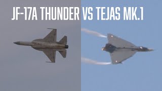 JF17 vs Tejas  Dubai Airshow 2023 [upl. by Vescuso]