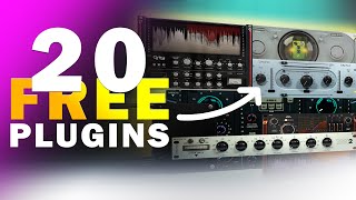 20 FREE Vst Plugins For Mixing And Mastering [upl. by Narbig620]