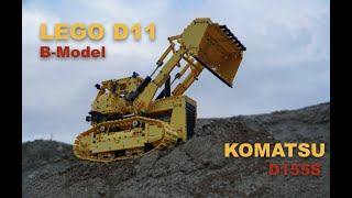 LEGO Komatsu D155S CAT D11 42131 BModel [upl. by Brandt190]