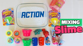 MIXING SLIME von ACTION mit selbstgemachten SLIME  DIAMANTA KIDS [upl. by Ennovoj261]