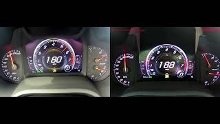 C7 Z06 vs C7 ZR1 Top Speed [upl. by Aracahs716]