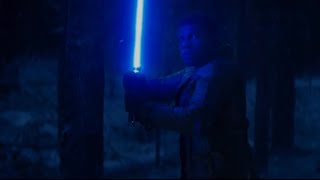 Star Wars The Force Awakens  Finn Lightsaber Ignition [upl. by Nolubez]