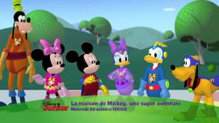 La Maison de Mickey une super aventure  Mercredi 23 octobre à 10h sur Disney Junior [upl. by Bannerman]