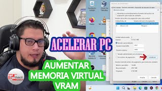 Como ACELERAR tu PC al MÁXIMO 100 Aumentando el tamaño de la MEMORIA VIRTUAL VRAM [upl. by Ahsino]