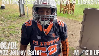 Clairton Bears 10U • Jeffrey Carter Mic’d Up Vs Lincoln Rams Highlights • 10  7  23 [upl. by Cathrine936]