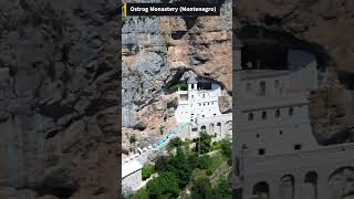 Ostrog Monastery stands despite having survived several disasters OstrogMonastery Montenegro [upl. by Cirilla27]