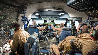 A Day in Life of US Air Force Pilots Operating US Largest Aircraft [upl. by Esmerolda974]