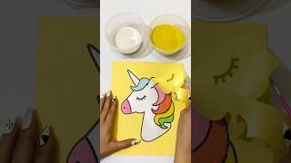 Sand painting a unicorn 😍 asmrsand satisfying trending short sandpainting asmrsounds [upl. by Dunn476]