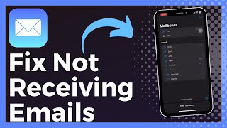 How To Fix iPhone Not Receiving Emails Update [upl. by Alamac335]