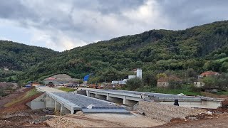 Autoput Pakovraće  Lučani  Požega petlja Pakovraće i Tunel Laz sa obe strane [upl. by Haskell325]