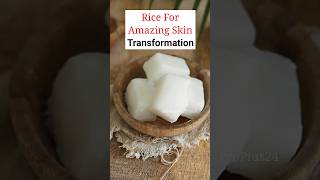 5 Amazing Ways To Use Rice To Get Clear amp Glowing Skin ricewaterbenefits skincare skinwhitening [upl. by Esmerelda]