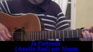 Je tattends Axelle Red cover guitare voix 1993 [upl. by Jehial]