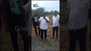 Goan Reporter News MLA Venzy Viegas on mass conversion at Cavelossim [upl. by Mharba]