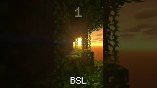 Which shader is the BEST  part2  minecraft shaders beautiful life foryou [upl. by Aldos]