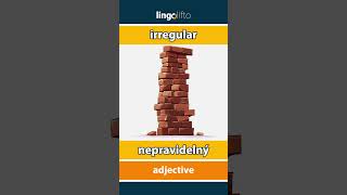 🇬🇧🇸🇰 irregular  nepravidelný  learn English  naučme sa anglicky [upl. by Pega]