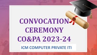 COampPA 202324 Batch Convocation Ceremony [upl. by Nosle]