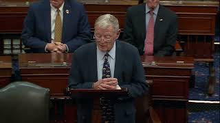 Sen Jim Inhofe Gives FY23 NDAA Address on Senate Floor [upl. by Salamone]