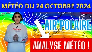 MÉTÉO du 24 Octobre 2024  POURQUOI LE FROID EST POSSIBLE DÉBUT NOVEMBRE [upl. by Story]