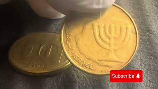 Rare 10 Agorot coin from Israel [upl. by Lerud]