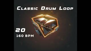 Trend Drum Loop 160 Bpm 20  Full Drum Loop Beat Samples  Free For Your Music [upl. by Stanford]