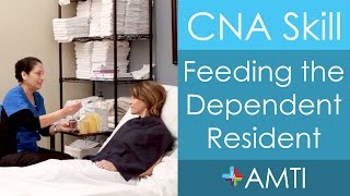 CNA Skill Feeding the Dependent Resident [upl. by Thynne]