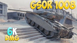 GSOR 1008  5 Kills 6K DMG  With a difference  World Of Tanks [upl. by Noiramaj]