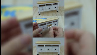 DIY IKEA HEMNES TV bench Model Tutorials Home Furnishing＃shorts（2） [upl. by Eseret216]