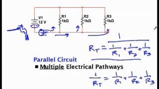 Calculating Total Resistance in Series and Parallel Circuits [upl. by Kornher]