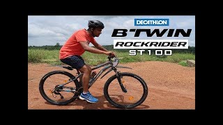 GR Ποδήλατο βουνού ROCKRIDER ST 100 Decathlon MTB mountain bike 275quot [upl. by Neelehtak21]