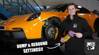 How to Set ADJUST and TUNE Coilover DAMPER settings [upl. by Linneman]