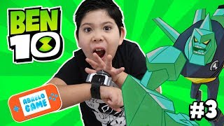 Ben 10 Me transformo en Diamante o Diamantino y Actualizador en Ben 10 de Nintendo Switch en Español [upl. by Draillih]