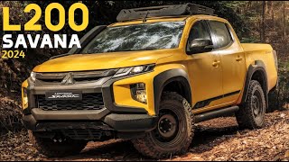 L200 TRITON SAVANA 2024 ESTÁ DE CARA NOVA O QUE MUDOU  TOP CARROS [upl. by Dean]