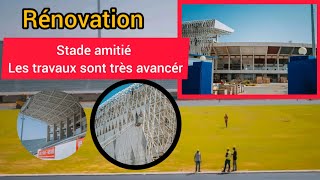 rénovation STADE Leopold sedar Senghor [upl. by Nomzzaj]