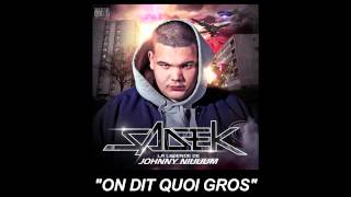 Sadek  On Dit Quoi Gros Audio officiel [upl. by Tterab]