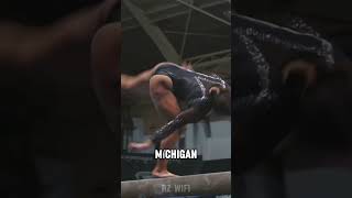 😍🤸🏻‍♀️ LA ATLETA GIMNASTA QUE ENAMORÓ AL PÚBLICO sports deportes [upl. by Nnylacissej]